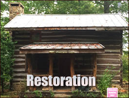 Historic Log Cabin Restoration  Fredericksburg, Ohio